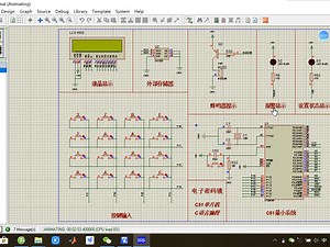 单片机电子密码锁Proteus仿真 程序 视频