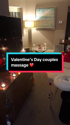 An in-home couples massage is the icing on the cake to finish celebrating Valentine’s together. Relax and calm your nervous systems. This set-up is available in Dallas, TX. Comment “couples” for a DM on how to book. #couplesmassage #dallascouplesmassage #valentinesmassage #dallastx #CapCut