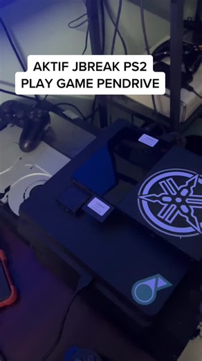 Cara Mengaktifkan PS2 Jbreak dan Main Game Pendrive