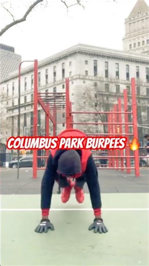 10 BURPEES X BURPEE + MUSCLE UP LADDER 🪜 🗣️IT’S GAINS SEASON❗️#motivation #shorts #burpees #nyc