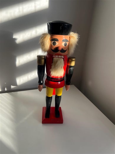 Authentic Vintage Erzgebirge Nutcracker - Traditional German Wooden Christmas Decor - Etsy