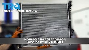 How to Replace Radiator 2003-09 Toyota 4Runner