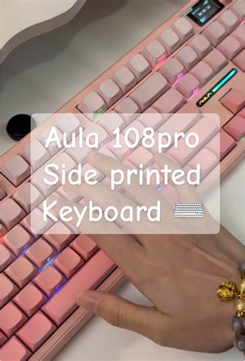 Aula 108pro Side Printed Mechanical Keyboard Review