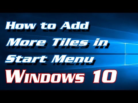 How to Add Tiles in Windows 10 Start Menu | Definite Solutions