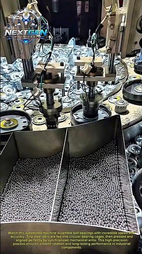 Ball Bearing Assembly Machine – Satisfying Precision Automation!