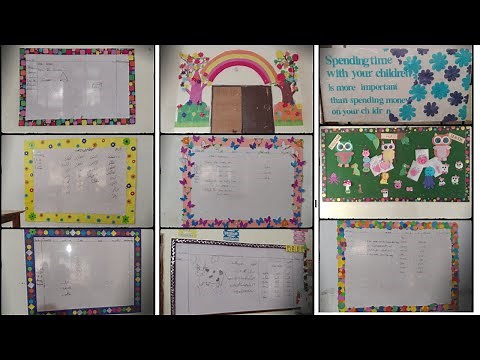 10+ Creative Whiteboard Border Decoration Ideas: DIY Craft for Classrooms and Offices