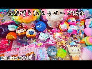 最近増えたスクイーズ紹介【Squishy HAUL】