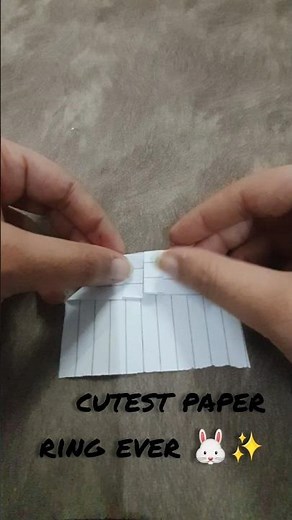 Animal Paper Ring for Kids🐰 | Super Easy DIY✨️