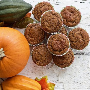 Sourdough Pumpkin Muffins