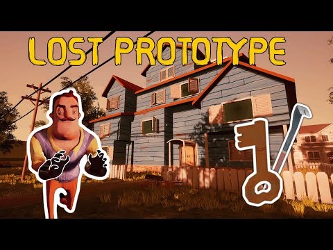 Exploring The Abandoned Prototype - Hello Neighbor Fangame