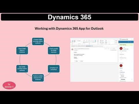 Dynamics 365, Dataverse, PowerApps | Work with Dynamics 365 app for outlook