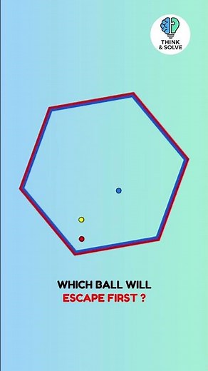 Epic Bouncing Ball Escape Test | Satisfying Physics Video #thinknsolve #bouncing #satisfying