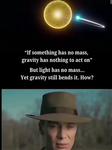 Light Has No Mass... So Why Does Gravity Bend It? 🤯