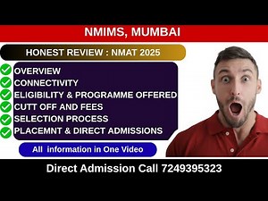 NMAT 2025: Complete Exam Pattern, Syllabus & All About NMIMS Mumbai | Ultimate Guide