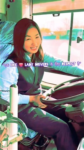 “Respect Women Who Drive 🚍❤️ Lady Bus Hostess #Shorts #YouTubeShorts #ViralVideo#MiniVlog#LadyDrive