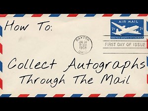 How To Get Autographs Through The Mail (TTM) - Custom Cards, Finding Addresses, And More