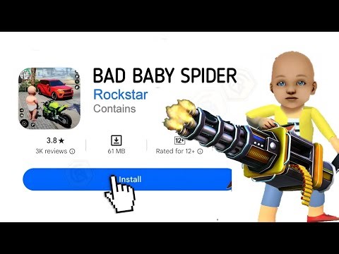 Bad Baby Spider Fighter Game On Play Store😱 Red Gamer