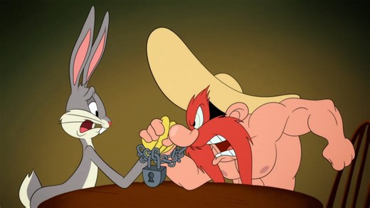 11M views · 107K reactions | ¡La tercera es la vencida! Bugs derrota a Sam Bigotes en su propio juego con astucia 﫣#LooneyTunesCartoon #CartoonNetwork | Cartoon Network LA | Facebook