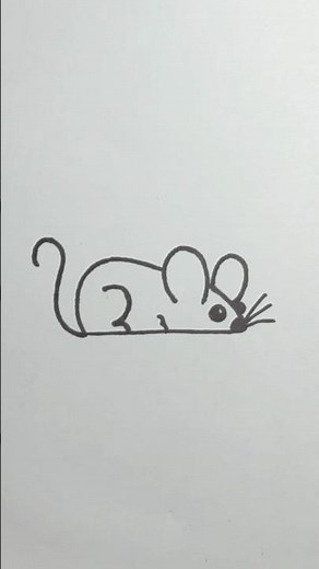 Easy Rat Drawing | Quick & Simple Sketch Idea