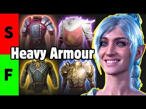 BEST HEAVY ARMOUR in Baldur's Gate 3 Tier List