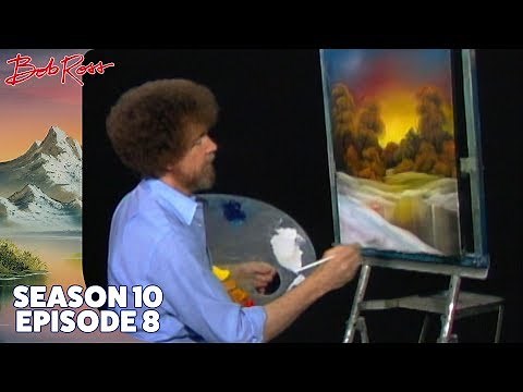 Bob Ross - Golden Sunset (Season 10 Episode 8)