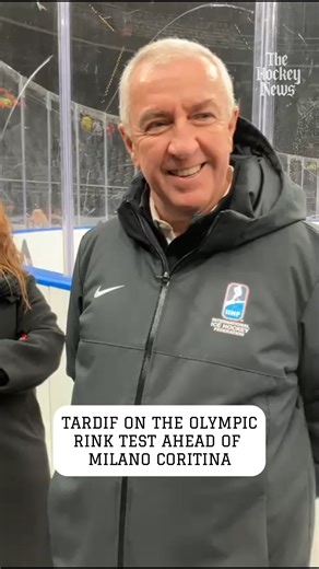 International Ice Hockey Federation (@iihfhockey ) President Luc Tardif gives an update on the Milano Santagiulia Ice Hockey Arena while hosting the Italian Cup ahead of Milano Cortina. https://thehockeynews.com/news/latest-news/iihf-president-luc-tardif-and-olympic-leaders-give-approval-of-santagiulia-venue | The Hockey News