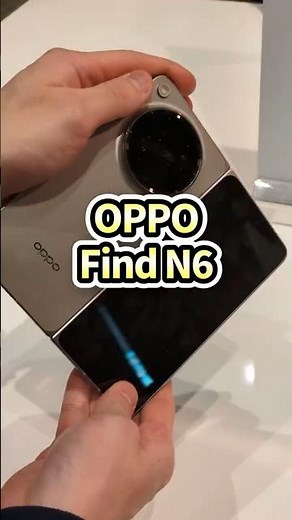 [Almost no crease?] OPPO's foldable smartphone is now available in Japan! [OPPO Find N6]