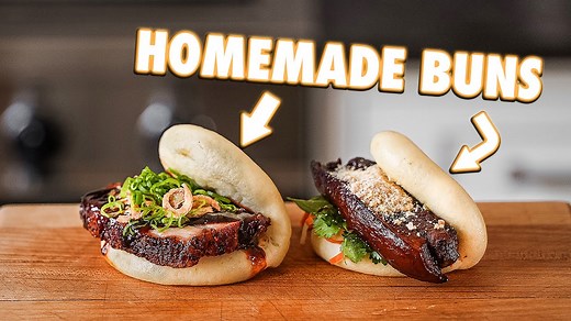 Perfect Homemade Pork Belly Bao Buns (2 Ways) | Chef Joshua Weissman