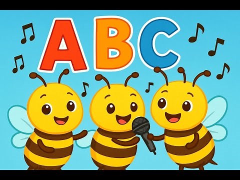 ABC Song with Bees 🐝 | Fun Alphabet Song for Kids