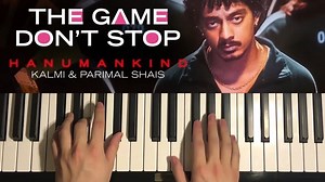 2K views · 20 reactions | How To Play - Hanumankind - The Game Don't Stop (Piano Tutorial Lesson) | Squid Game 2 | AmosDoll Music | Facebook