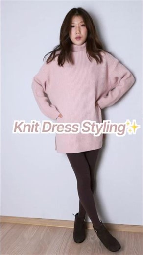 Knit Dress Styling ✨ Easy Everyday Outfits
