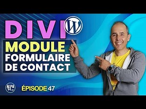 Divi : Module formulaire de contact | Tutoriel WordPress Divi ✅