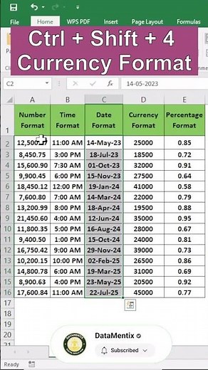 5 Excel Shortcuts You Should Know 🔥 | Ctrl + Shift Shortcuts