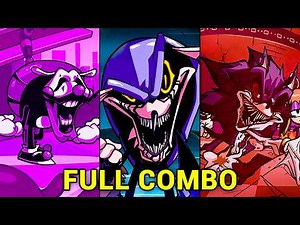 FNF VS Sonic.Exe FULL Week (D-Sides Redux) | Full Combo (Vs. Endless, Try Harder, Execution)