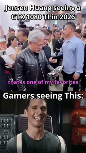 When Jensen Huang Saw the GTX 1080 Ti Again...