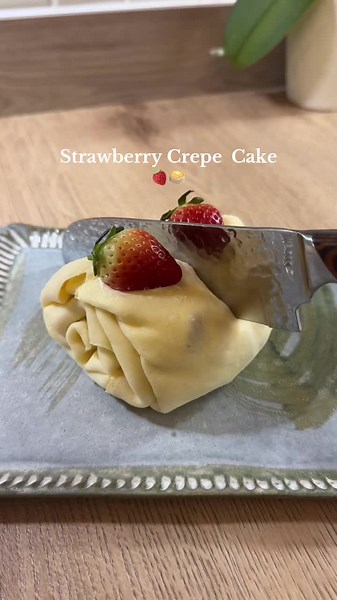 Strawberry Crepe Cake Recipe for Delicious Desserts