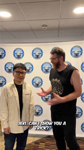 I had the opportunity to show JEKI YOO Magician @jekiyoo my best ever magic trick, so check out the video to see what the magic trick is and his reaction to it! | Magic For Beginners | Facebook