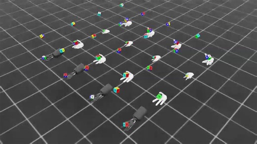 Training a policy across four different hands in NVIDIA Isaac Lab: Leap, Allegro, Shadow, and MANO (human hand). Very cool work from @lfcasas7