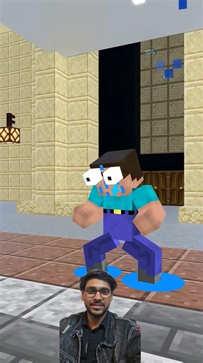 ☔️Help Steve! Don't Get Wet! 💦Rain Challenge! #minecraft #sonic #animation #shorts