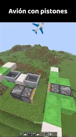 Aviones en Minecraft SIN MODS 100% Vanilla