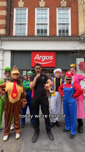 Argos on Instagram: "Tensions are high in the stockroom today. 🏁 Who will win?? Drop your reactions! 👀"