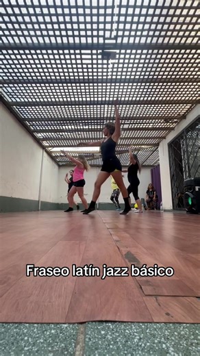 Fraseo latín jazz básico #parati #jazzdance ###latinjazz #clasesdedanza