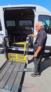 2023 Wheelchair and Gurney Accessible Ford Transit