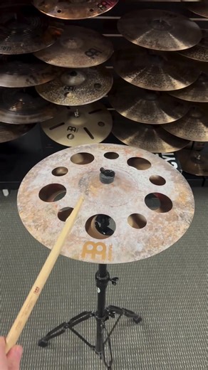 Meinl cymbal stack demo @Adam from Meinl #drums ##groove #drumfill #bateristas #performance