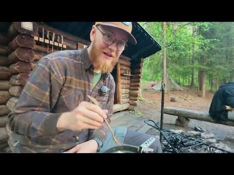4 Days Hammock Camping, Hiking & Fishing in Finland Catch & Cook