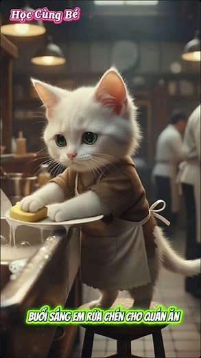 Một ngày giúp việc của mèo con nghèo #videoviral #xuhuongtiktok #xuhuongyoutube #funnycats #reels