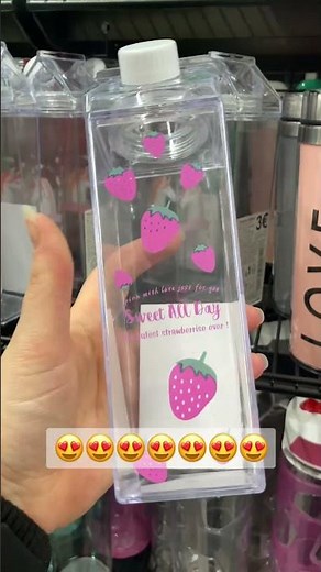 A transparent Tetra Pak from Tedi 😍