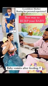 1.2M views · 10K reactions | Baby Vomits after Feeding ?? Best way to BURP your BABY!! A confident Mother sharing her personal Experience!!#vomiting #gerd #reflux #colic #colicbaby #colicbabytips #precautions #toddler #1yearold #1stbirthday #thingstoremember #instagood #reelsforday #reeloftheday #reelsindia #reelsinstagram #viralvideos #reelsviral #drpawanmandaviya #drpawan_clinic | Dr Pawan Mandaviya | Facebook