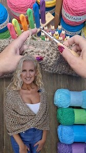 1.6M views · 14K reactions | The crochet mobius shawl in this tutorial from Naztazia is surprisingly easy and cozy. This piece features a unique twist and uses just basic double crochet stitches throughout. #reels #crochet #knitting #artist #yarn #crochetinspiration #crocheting #makersgonnamake #shawl #tutorial #naztazia | Naztazia | Facebook