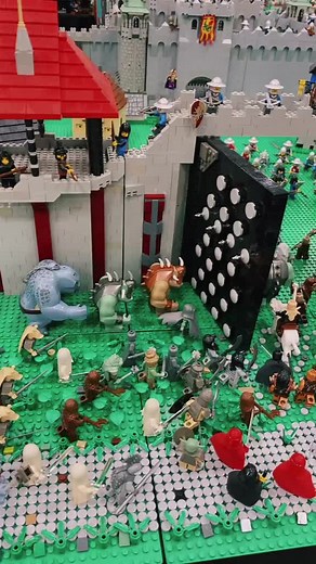 3.6K views · 34 reactions | LEGO Castle Gate Battle Like None Other | The Brick Show Shop | Facebook
